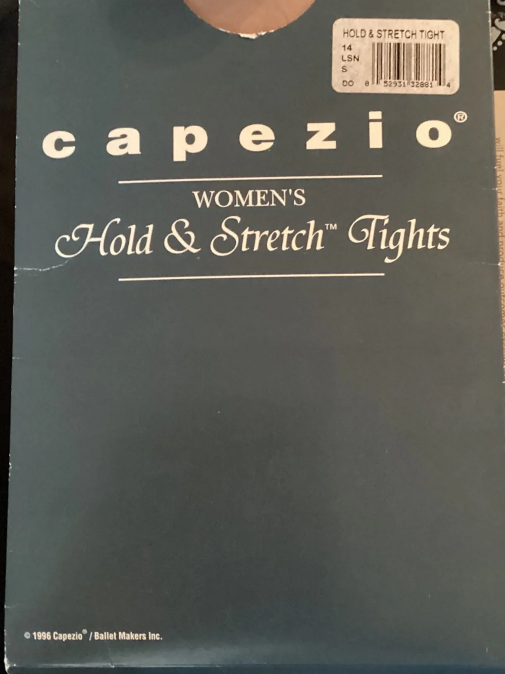 Capezio Hold & Stretch Tights Women’s Small LSN Light Suntan NEW